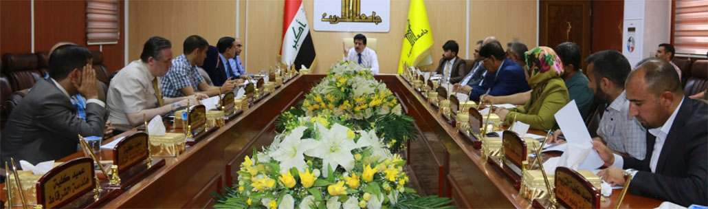 عاجل ....مجلس جامعة تكريت يقرر منح (10) درجات لمعالجة الحالات الحرجة في الدراسات العليا