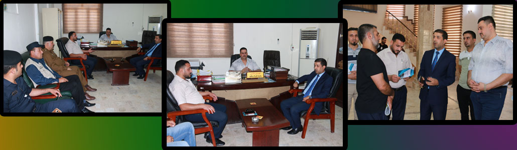 لجنة الوقاية من الفكر الداعشي بجامعة تكريت تتواصل مع المجتمع بشكل مباشر